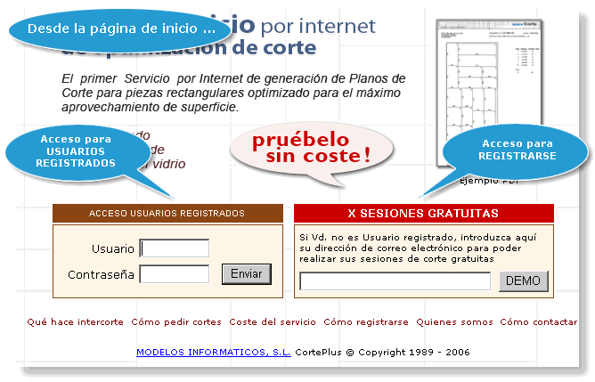 Página de inicio
